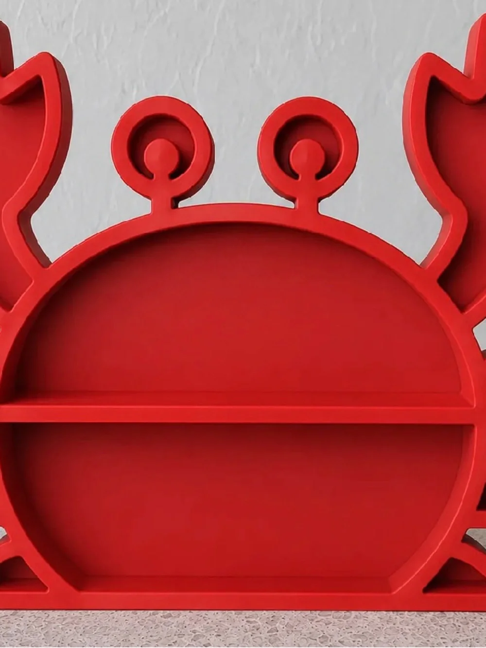 Red Crab Shelf - Home Ocean Decorative Shelf